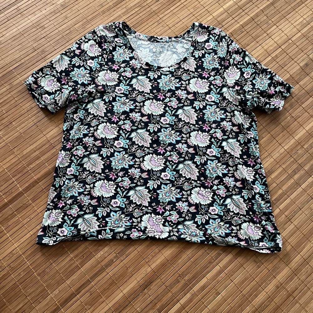 Lane Bryant 22/24 MulitColor Paisley Top